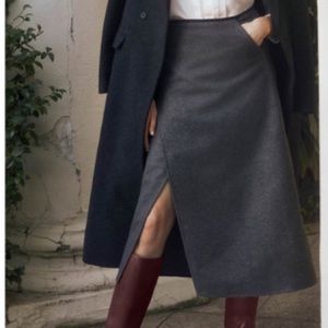 GOOP G. LABEL Llewellyn Wrap Skirt